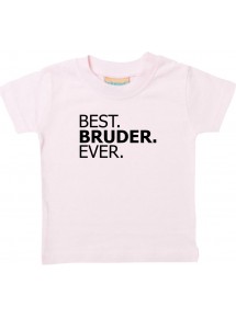 Baby Kids-T, BEST BRUDER EVER, rosa, 0-6 Monate