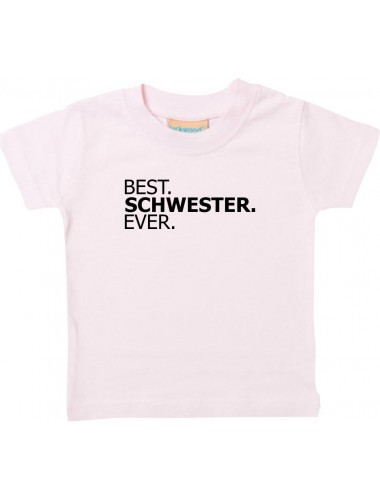 Baby Kids-T, BEST SCHWESTER EVER, rosa, 0-6 Monate