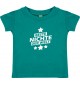 Kinder T-Shirt beste Nichte der Welt jade, 0-6 Monate