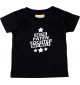 Kinder T-Shirt beste Patentochter der Welt schwarz, 0-6 Monate