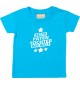 Kinder T-Shirt beste Patentochter der Welt tuerkis, 0-6 Monate