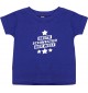 Kinder T-Shirt beste Schwester der Welt lila, 0-6 Monate