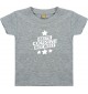 Kinder T-Shirt beste Cousine der Welt grau, 0-6 Monate