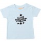 Kinder T-Shirt beste Freundin der Welt hellblau, 0-6 Monate