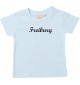 Kinder T-Shirt City Stadt Shirt Freiburg Deine Stadt Kult, Farbe hellblau, 0-6 Monate