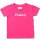 Kinder T-Shirt City Stadt Shirt Freiburg Deine Stadt Kult, Farbe pink, 0-6 Monate