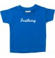 Kinder T-Shirt City Stadt Shirt Freiburg Deine Stadt Kult, Farbe royal, 0-6 Monate