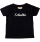 Kinder T-Shirt City Stadt Shirt Schalke Deine Stadt Kult schwarz, 0-6 Monate