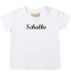 Kinder T-Shirt City Stadt Shirt Schalke Deine Stadt Kult weiss, 0-6 Monate