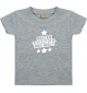 Kinder T-Shirt bester Urenkel der Welt grau, 0-6 Monate