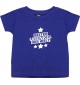 Kinder T-Shirt bester Urenkel der Welt lila, 0-6 Monate