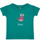 Kinder T-Shirt  mit tollen Motiven inkl Ihrem Wunschnamen Wal jade, Größe 0-6 Monate