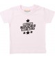 Kinder T-Shirt bester Bruder der Welt rosa, 0-6 Monate