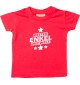 Kinder T-Shirt bester Enkel der Welt rot, 0-6 Monate