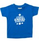 Kinder T-Shirt bester Enkel der Welt royal, 0-6 Monate
