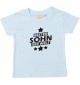 Kinder T-Shirt bester Sohn der Welt hellblau, 0-6 Monate