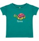Kinder T-Shirt  mit tollen Motiven inkl Ihrem Wunschnamen Schildkröte