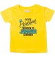 Baby Kinder T-Shirt  Echte Prinzen werden im JANUAR geboren gelb, 0-6 Monate
