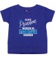 Baby Kinder T-Shirt  Echte Prinzen werden im FEBRUAR geboren lila, 0-6 Monate