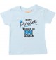 Baby Kinder T-Shirt  Echte Prinzen werden im MAI geboren hellblau, 0-6 Monate
