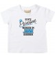Baby Kinder T-Shirt  Echte Prinzen werden im JUNI geboren weiss, 0-6 Monate