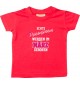 Baby Kinder T-Shirt  Echte Prinzessinnen werden im MÄRZ geboren, rot, 0-6 Monate