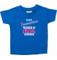 Baby Kinder T-Shirt  Echte Prinzessinnen werden im APRIL geboren, royal, 0-6 Monate
