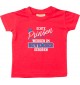 Baby Kinder T-Shirt  Echte Prinzen werden im NOVEMBER geboren rot, 0-6 Monate