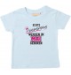 Baby Kinder T-Shirt  Echte Prinzessinnen werden im MAI geboren, hellblau, 0-6 Monate