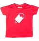 Kinder T-Shirt  Eis am Stiel, rot, 0-6 Monate