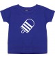 Kinder T-Shirt Sommerzeit Eis am Stiel, lila, 0-6 Monate