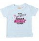 Baby Kinder T-Shirt  Echte Prinzessinnen werden im AUGUST geboren, hellblau, 0-6 Monate