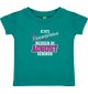 Baby Kinder T-Shirt  Echte Prinzessinnen werden im AUGUST geboren, jade, 0-6 Monate