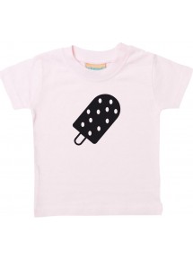 Kinder T-Shirt Summertime Stieleis Eis am Stiel, rosa, 0-6 Monate
