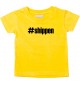 Baby Kinder T-Shirt shippen hashtag