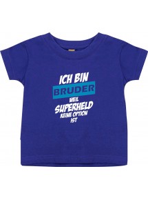 Kinder T-Shirt  Ich bin Bruder weil Superheld keine Option ist