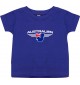 Baby Kinder-Shirt Australien, Wappen mit Wunschnamen und Wunschnummer Land, Länder, lila, 0-6 Monate