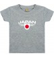 Baby Kinder-Shirt Japan, Wappen, Land, Länder