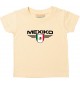 Baby Kinder-Shirt Mexiko, Wappen, Land, Länder