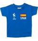 Kinder T-Shirt Fussballshirt Spain Spanien mit Ihrem Wunschnamen bedruckt,