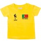 Kinder T-Shirt Fussballshirt Portugal mit Ihrem Wunschnamen bedruckt,