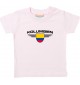 Baby Kinder-Shirt Kolumbien, Wappen mit Wunschnamen und Wunschnummer Land, Länder
