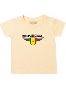 Baby Kinder-Shirt Senegal, Wappen, Land, Länder