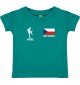 Kinder T-Shirt Fussballshirt Czech Republic Tschechische Republik mit Ihrem Wunschnamen bedruckt,