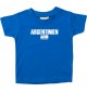 Baby Kids T-Shirt Fußball Ländershirt Agentinien, royal, 0-6 Monate