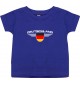 Baby Kinder-Shirt Deutschland, Wappen mit Wunschnamen und Wunschnummer Land, Länder, lila, 0-6 Monate
