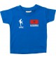 Kinder T-Shirt Fussballshirt Albania Albanien mit Ihrem Wunschnamen bedruckt,