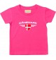 Baby Kinder-Shirt Dänemark, Wappen mit Wunschnamen und Wunschnummer Land, Länder