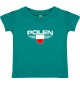 Baby Kinder-Shirt Polen, Wappen, Land, Länder