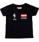 Kinder T-Shirt Fussballshirt Austria Australien mit Ihrem Wunschnamen bedruckt,